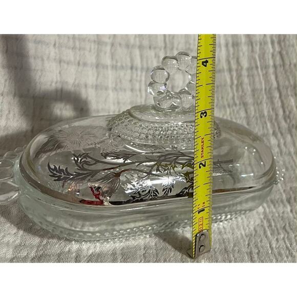 vintage covered butter dish by Duncan Miller - Picture 6 of 6